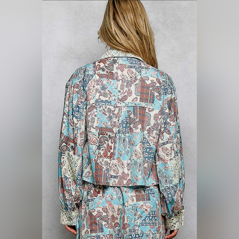 🐼#1100 POL Wander Free Patchwork Boho Set - Picture 6 of 11